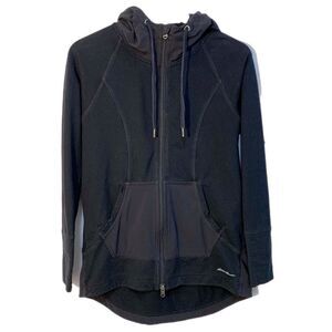EDDIE BAUER Summit Black Zip Up Hoodie Women’s Black S.